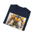 Charcoal cotton t-shirt featuring iconic Bumblebee design with bold summer style