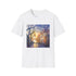 Parisian Icon Watercolor Eiffel Tower T-Shirt Charcoal S Womens Mens.