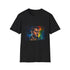 Heroic Spirit in Neon Radiance | T-Shirt | Henry Cavill artwork, Illustration art, Man of Steel, Neon colors, Superman actor, Watercolor portrait | Prints with Passion