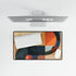 Abstract Geometric Gaming XXL Extended Desk Mat