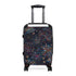 Colorful Firework Fiesta Suitcase Pattern Small Black Travel Bag.