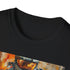 Charcoal cotton crew neck T-shirt with Master Chief portrait.