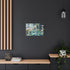 Garden of Floating Hourglasses Stretched Canvas Wall Art