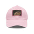 White cotton Galactic Falcon Adventure Hat with rectangle patch design.