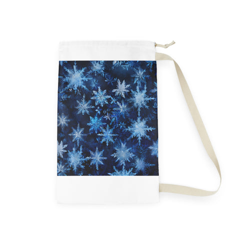 Symmetrical Illu Laundry Bag - Stylish laundry bag with captivating repeating pattern, elevate your space