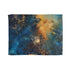 Galactic Journey Blanket with Cosmic Galaxy Design for Home Relaxation