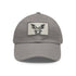 Kangaroo Cool Hat - White with Light Brown Patch - Rectangle Shape