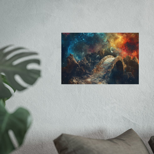 27 Celestial Bridge Over Canyon