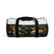 Isomorphic Design Duffel Bag, Modern Pattern Travel Gym Bag Made in USA