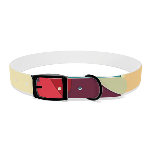 Retro Waves Dog Collar: Vibrant, Stylish and Fun!