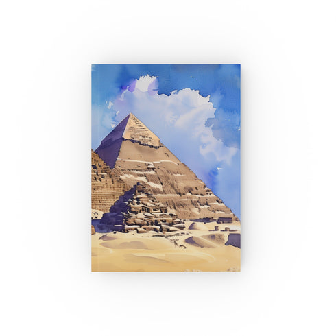 Pyramids of Time: An Egyptian Journey journal - high-quality, versatile, and stylish, perfect for capturing travel memories and exploring ancient Egypt's mysteries. Makes a great gift!