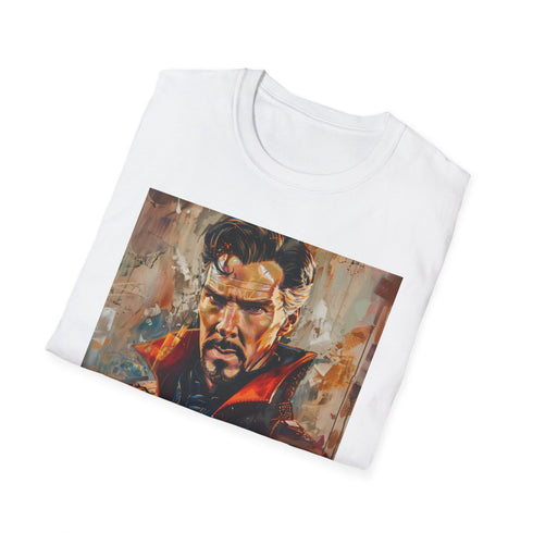 Sorcerer Supreme Charcoal Cotton T-shirt - Relaxed Fit for Summer Style