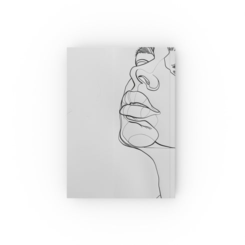 Minimalist Line Art Journal for Reflection and Creativity - High-Quality Material, Stylish Design, Perfect Gift | Between the Lines