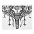 Serene Mandala Elephant Jigsaw Puzzle for Relaxation and Mindfulness