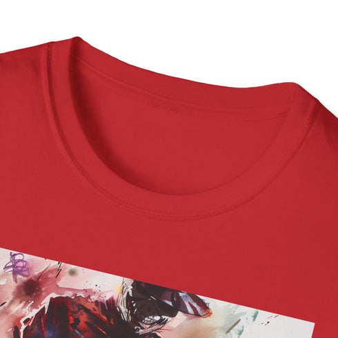 Charcoal Freddy Krueger T-shirt with haunting razor-claw design for horror fans