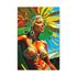 Vibrant, festive Rio Carnival canvas print for colorful home decor.