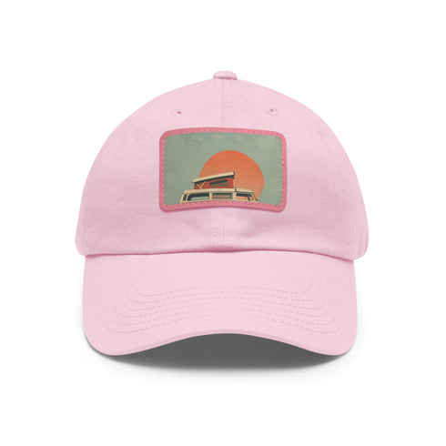 Vintage Sunset Camper Cap