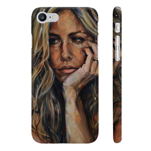 Jennifer Aniston Hollywood Glamour iPhone 7 Plus Phone Case Slim Glossy