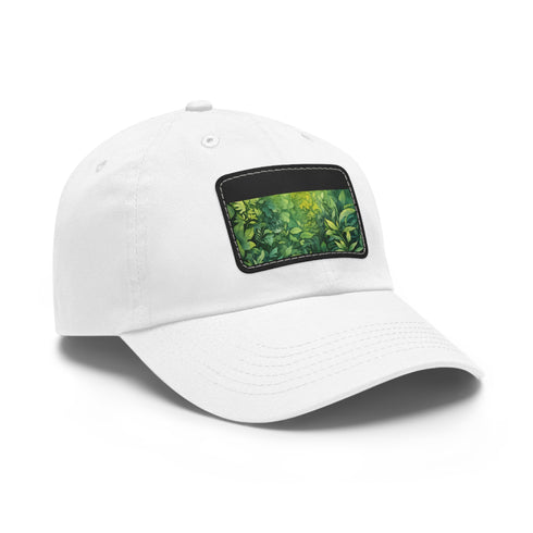 Gondorian Grove Baseball Cap in White with Light Brown Patch