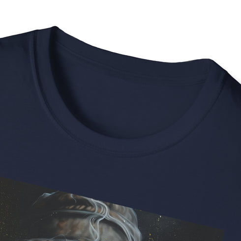 Charcoal Albus Dumbledore Portrait T-shirt, Soft Cotton, Regular fit, DTG.