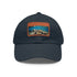Stylish white baseball cap with Great Barrier Reef design.
