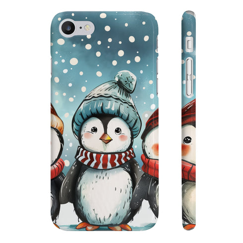 Penguin Party: Winter Wonderland Phone Case