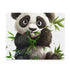 Enjoy assembling the Panda Bamboo Feast Jigsaw Puzzle featuring a cute panda munching on bamboo. Ideal for animal lovers and puzzle fans.
