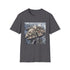 Star Wars Millennium Falcon Charcoal T-Shirt Unisex Regular Fit.