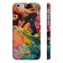 Vibrant slim matte phone case celebrates music's energy and unity.