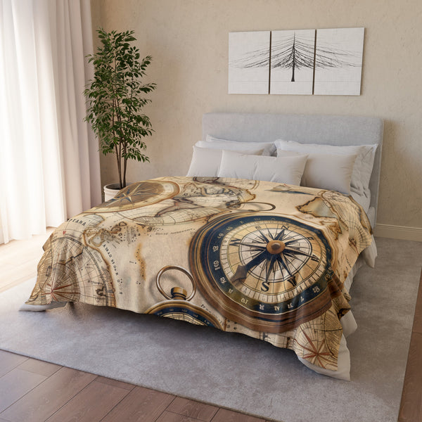 this unique blanket features a seamless pattern of various maps. Ideal for staying comfortable on chilly nights while exploring the world around you.
Explorer's Dream Vintage Map Blanket - Ford Explorer Edition