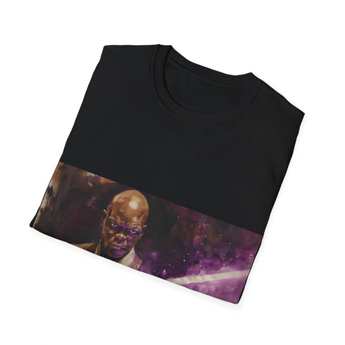 Galactic Force Mace Windu Tee in Charcoal for Summer Style