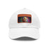 Bright neon Barack Obama cap with light brown patch, unisex style.