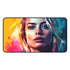 Neon Watercolor Margot Desk Mat - Colorful and durable workspace accessory