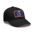 Galactic space explorer baseball cap with light brown patch.