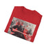 Electrifying charcoal T-shirt with Darth Maul illustration featuring dual-bladed lightsaber