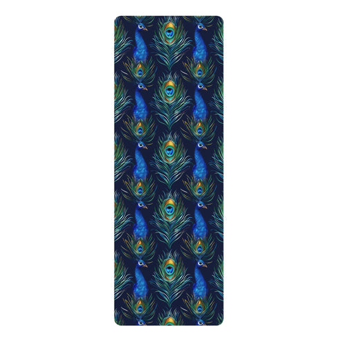 Peacock Feathers Yoga Mat