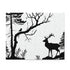 Wildlife Silhouette Nature Puzzle - Intricate wildlife silhouettes against beautiful natural scenery, perfect for nature lovers and puzzle enthusiasts.
