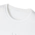 Minimalist face art charcoal t-shirt, soft fabric, elegant line, expressive design.