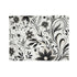 Monochrom Maze Blanket with elegant black and white maze design