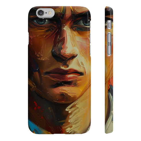 Dark Arts glossy iPhone 7-8 slim phone case, mysteriously enchanting design.