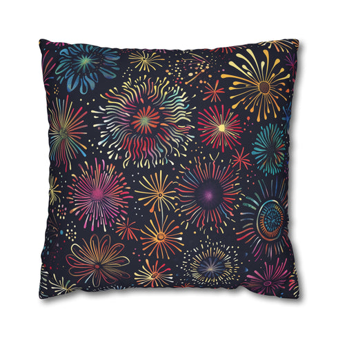 Fireworks Festive Pillow Case | Pillow Cases | All Over Print, AOP, Bed, Bedding, Home & Living, Indoor, Pillow Case, Pillow Covers, Pillows & Covers, Sublimation | Prints with Passion