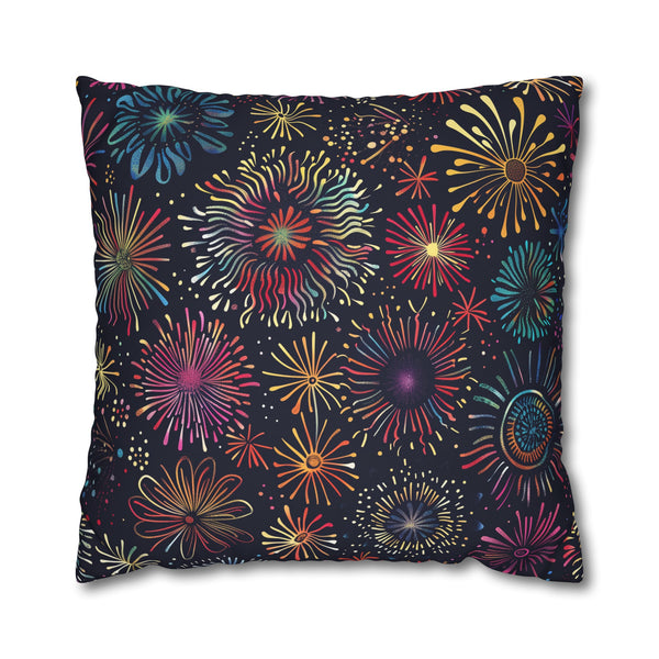Fireworks Festive Pillow Case | Pillow Cases | All Over Print, AOP, Bed, Bedding, Home & Living, Indoor, Pillow Case, Pillow Covers, Pillows & Covers, Sublimation | Prints with Passion
