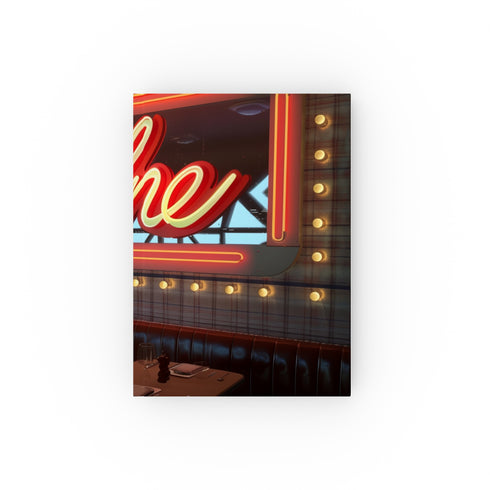 Blue Plate Special Retro Diner Journal - Vintage Inspired Notebook for Writing and Sketching