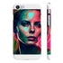 Neon watercolor phone case for iPhone 7 Plus and 8 Plus.