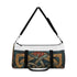 Celtic knot patterned small duffel bag made in the USA.