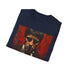 Scarface portrait charcoal t-shirt, Cotton, regular fit, DTG, mens/womens summer fashion.