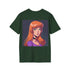 Sleuth inspired charcoal tee featuring Daphne Scooby-Doo design.