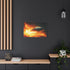 Spaceship Leaving a Burning Planet — Canvas Wall Art — Product Detail View 8