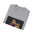 Charcoal cotton T-shirt featuring Messi with iconic number 10 design