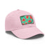 Bacano Go Watermelon Hawaiian Cap - White/Light Brown Rectangle Unisex Cotton
